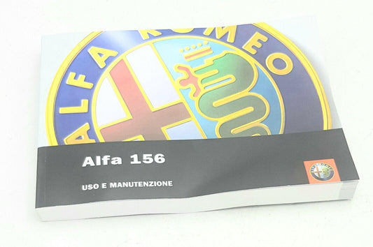 Alfa Romeo 156 2001-2005 Owners Manual Italian - Partsworld-UK - 60431324