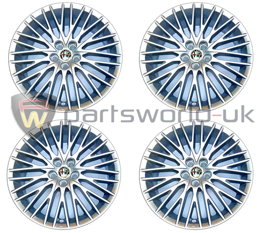 17" Alloy Wheel Kit - 147, 156 & GT - Alfa Romeo Shop