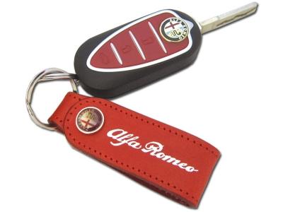 Leather Key Ring - Alfa Romeo - Alfa Romeo Shop