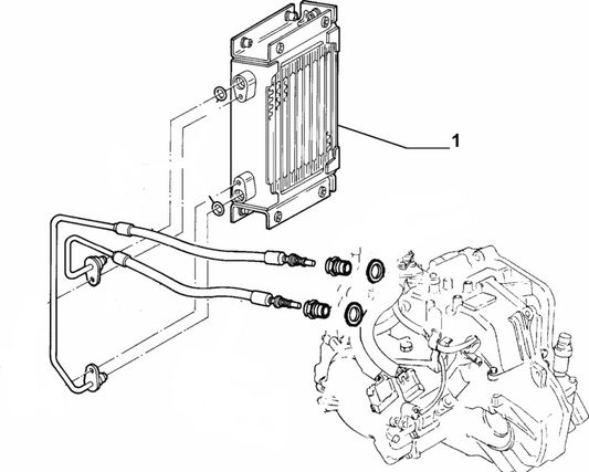 Oil Cooler - Automatic Transmission
