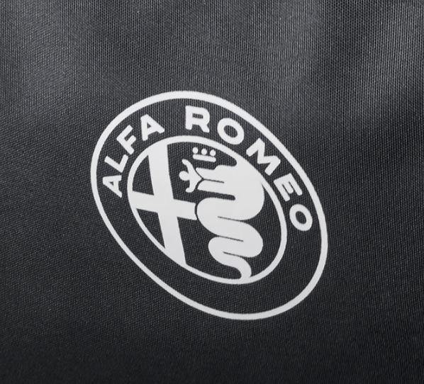 Car Trunk Organizer Side Divider Logo Badge Sticker For Alfa Romeo stelvio