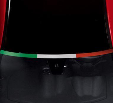 Italian Flag Visor Decal - Alfa Romeo Mito 50903420