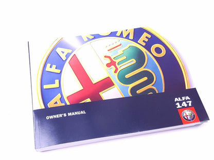 Owners Handbook - Alfa Romeo 147 60431309
