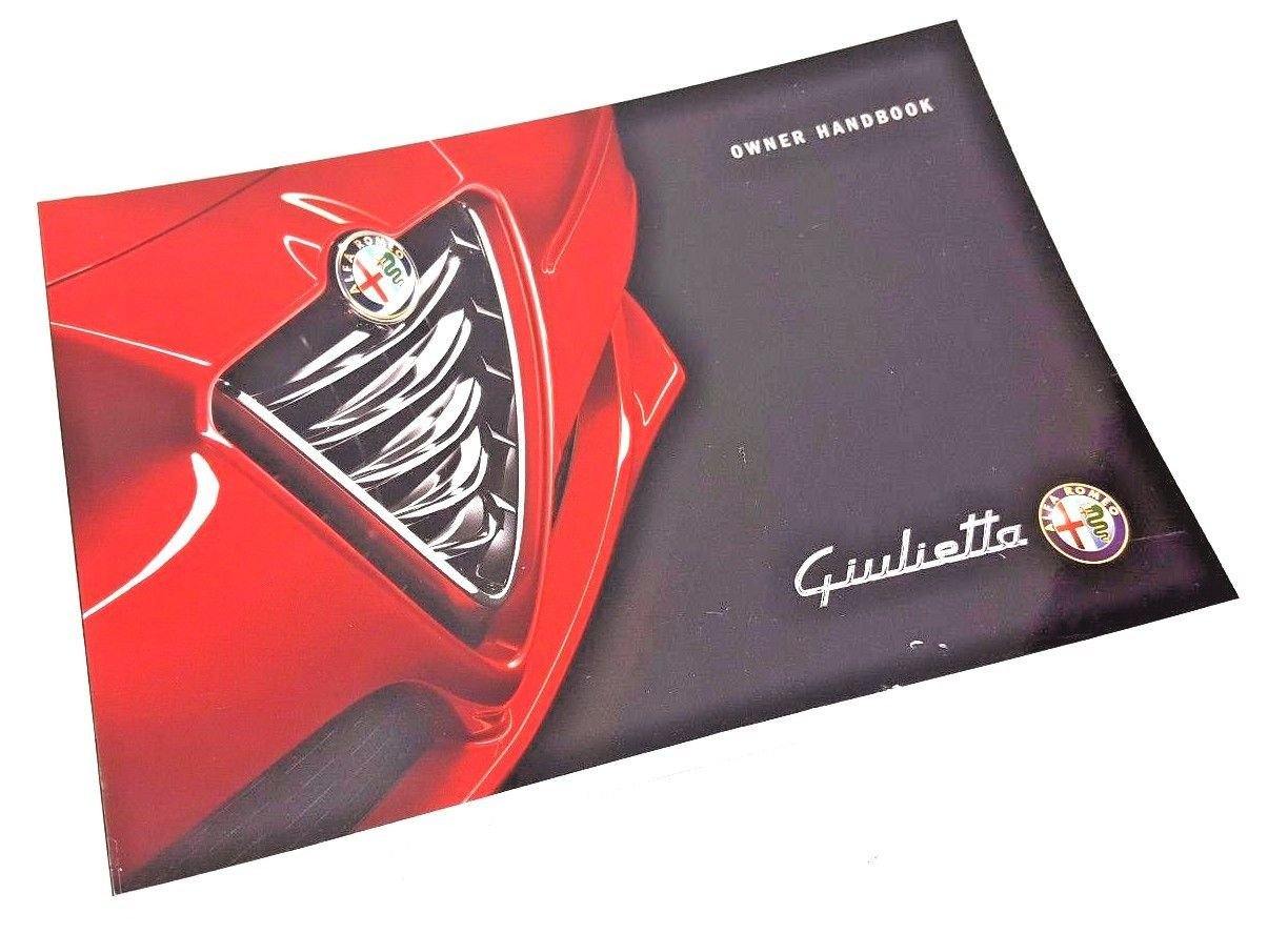 Owners Book Pack - Alfa Romeo Giulietta 2013-2016 60438600